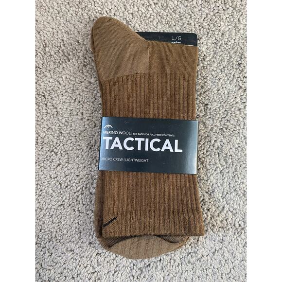 New Darn Tough Tactical Merino Wool, Micro Crew Socks, Size Large - Picture 1 of 2
